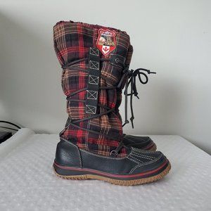 Highlander Plaid Boots by Pajar